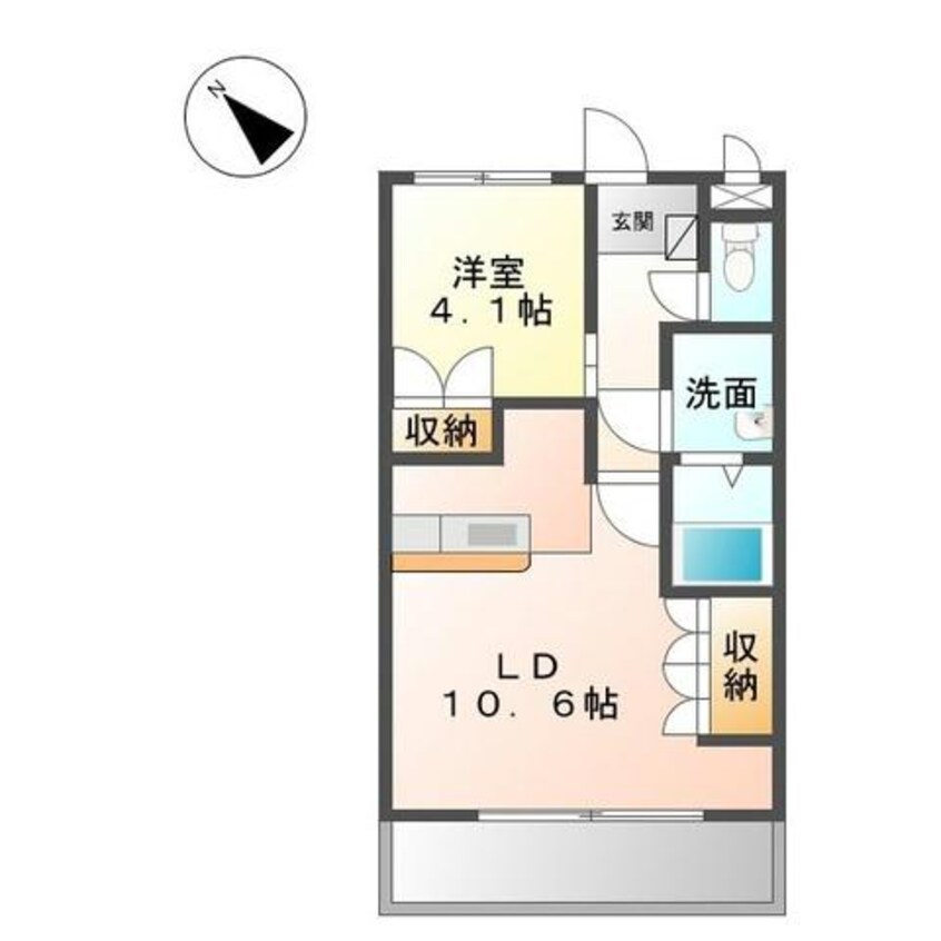 間取図 ドリームイン