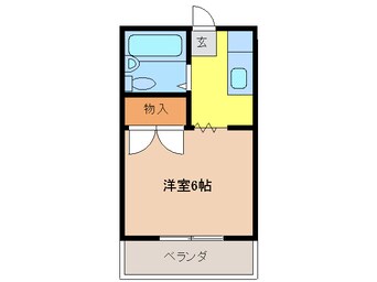 間取図 コーポ若葉