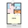 コーポ若葉 1Kの間取り