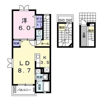 間取図 スカイレジデンスⅢ