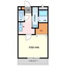 アンプルールリーブルＳｅｎ 1Kの間取り