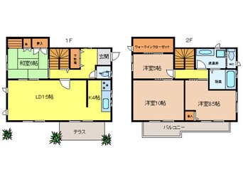 間取図 星崎３丁目貸家