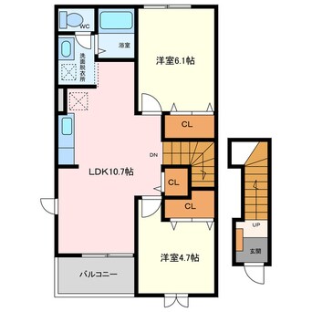 間取図 アヴニールＴ．Ｍ