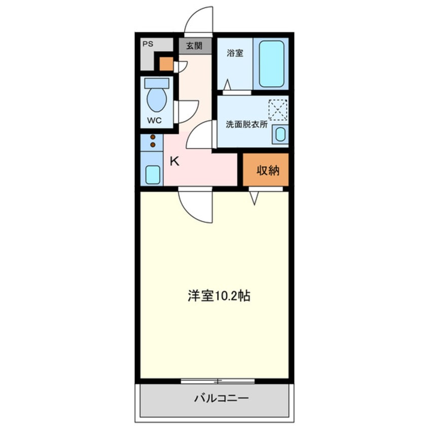 間取図 アンプルール　リーブル　永遠