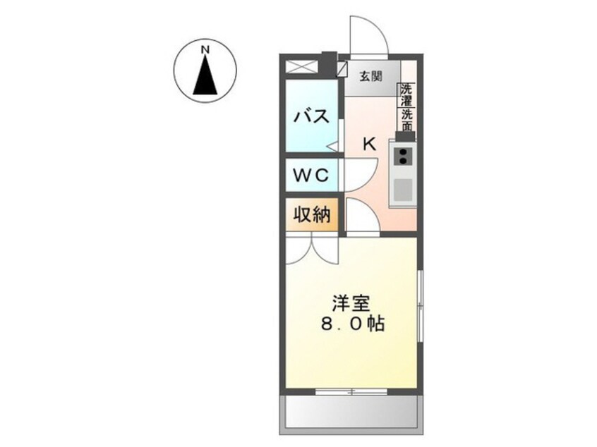 間取図 エバーレジデンスA棟