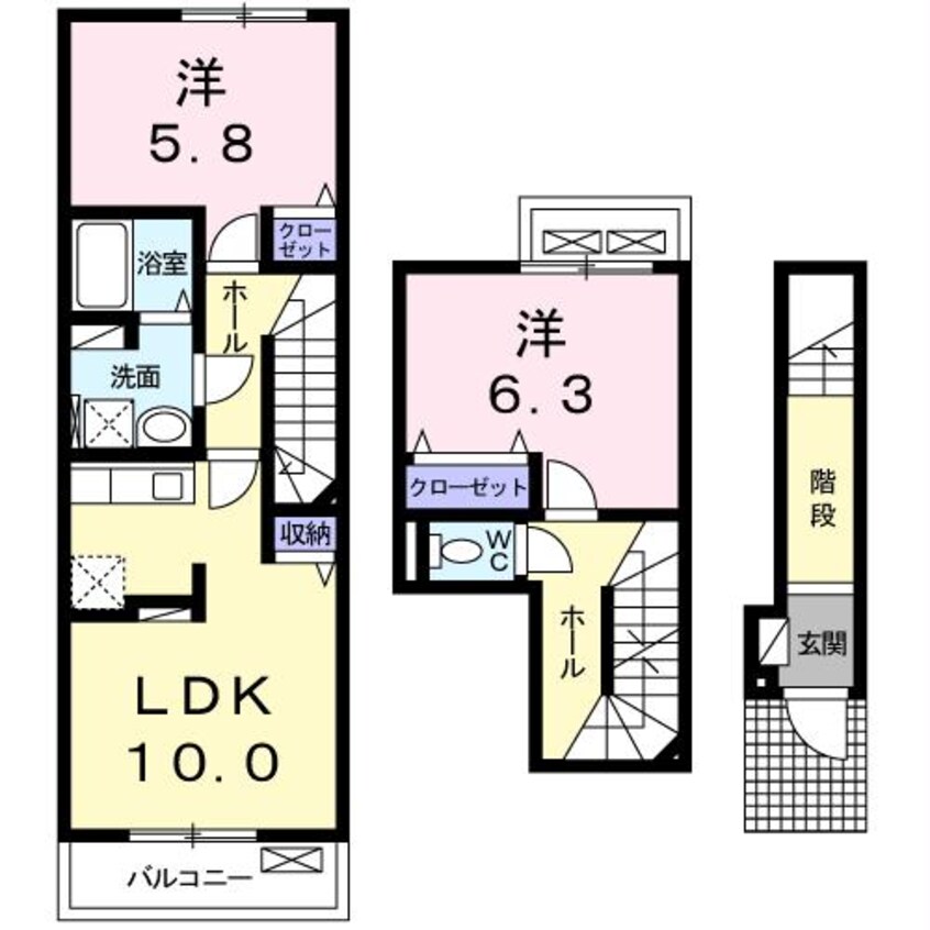 間取図 マーブルハウス