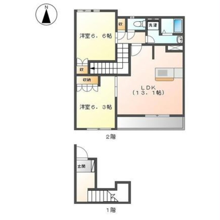 間取図 エバーレジデンス