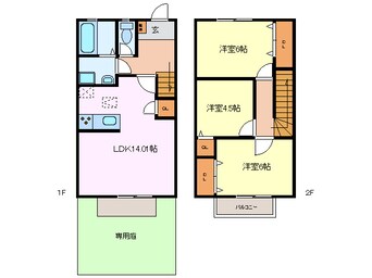 間取図 アンジェ