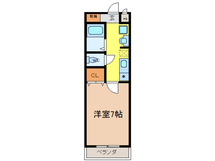 間取図 シエルコート