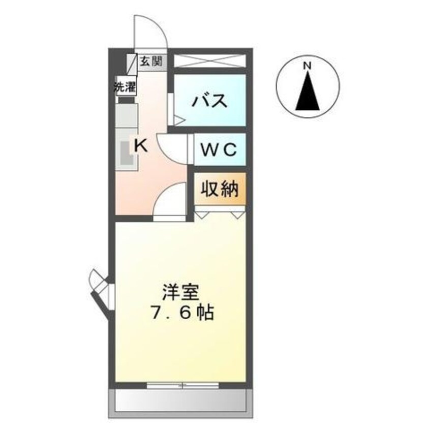 間取図 コンフォールＳＫⅡ