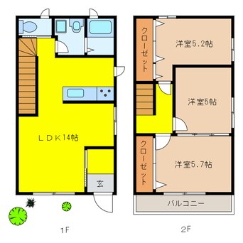 間取図 フォレストベース