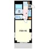 コーポ森 1Kの間取り