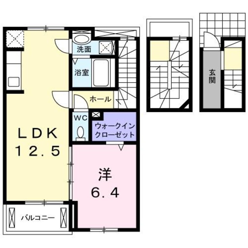 間取図 オレンジパークⅡ成岩B