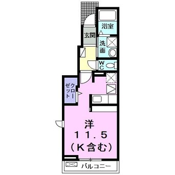 間取図 エバーグリーンC