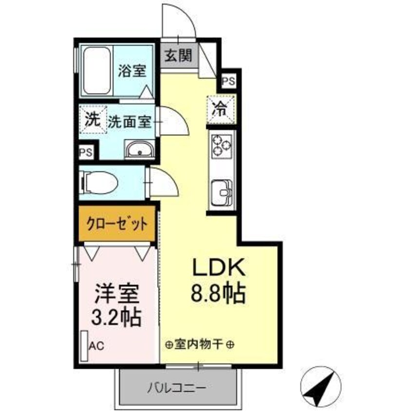 間取図 サンヒルズ・Σ