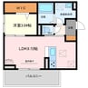 エスペランサ旭　A棟 1LDKの間取り