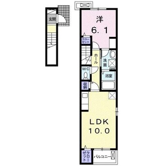 間取図 アルシオーネⅠ