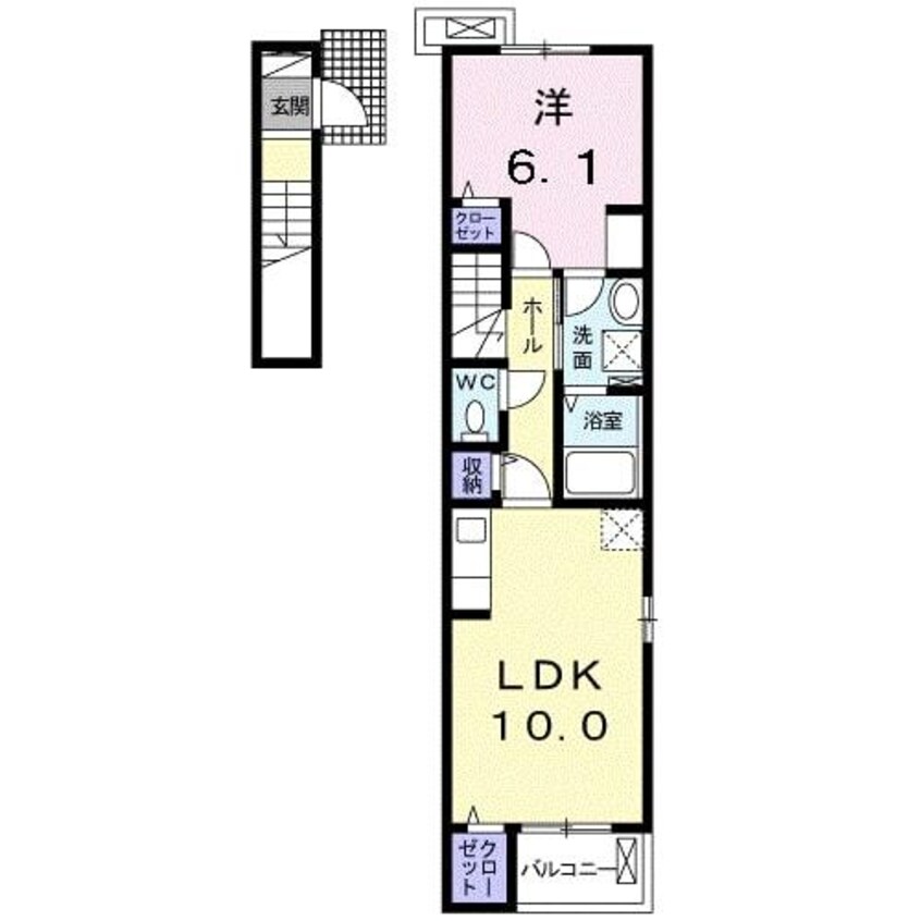 間取図 アルシオーネⅠ