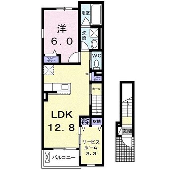 間取図 フィオーレ桜ケ丘