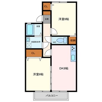 間取図 メゾン若宮
