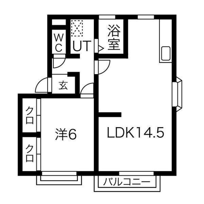 間取図 グリーンハイツＢ