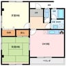 Ｃｅｓｔ ｌａ ｖｉｅ 2DKの間取り