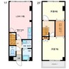 ストークマンション加木屋 2LDKの間取り