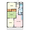 グリーンヒル巽ヶ丘　B棟 3LDKの間取り
