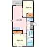 ＬＥＣＯＣＯＮ半田　Ⅱ 2LDKの間取り