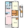 アリエッタ　半田 2LDKの間取り
