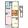 アリエッタ　半田 2LDKの間取り
