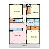 プライベート・フォレスト 3LDKの間取り