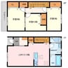 リーブルファイン六貫山 3LDKの間取り