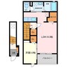 グラ―ヴェ御幸 1LDKの間取り