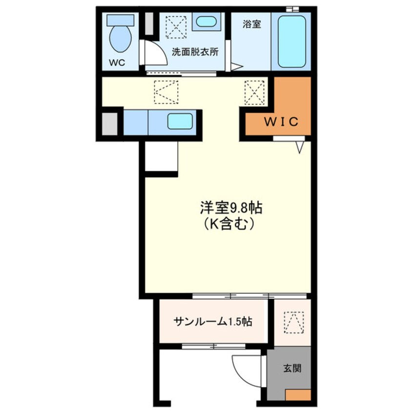 間取図 グラ―ヴェ御幸