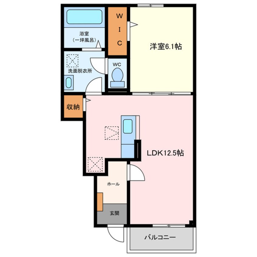 間取図 メゾン　ミニヨン