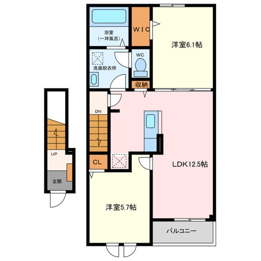 間取図 メゾン　ミニヨン