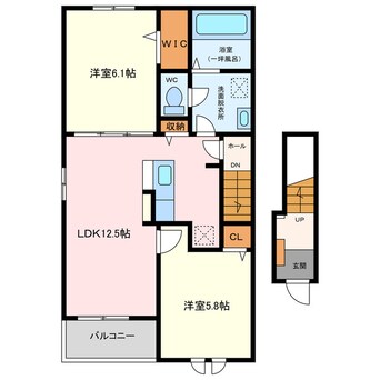 間取図 ウィステリア　Ｃ．Ｄ．Ｓ