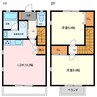 ＥＳヒルズ 2LDKの間取り