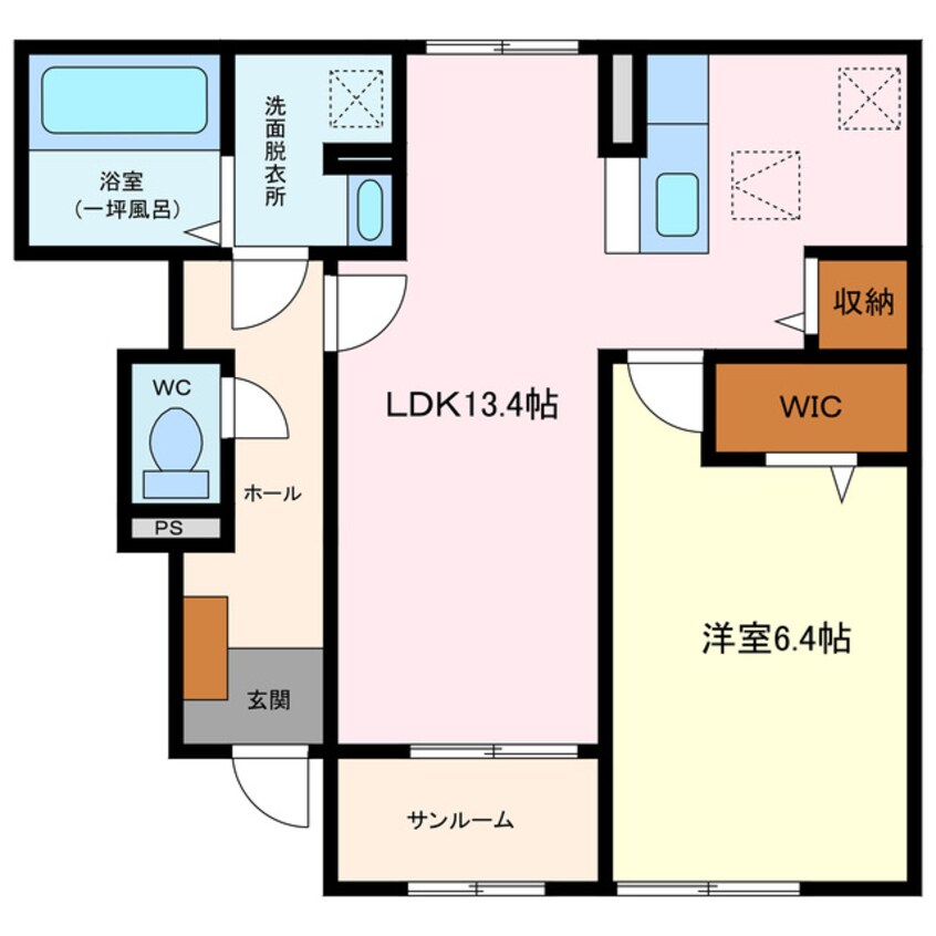間取図 パーシモン