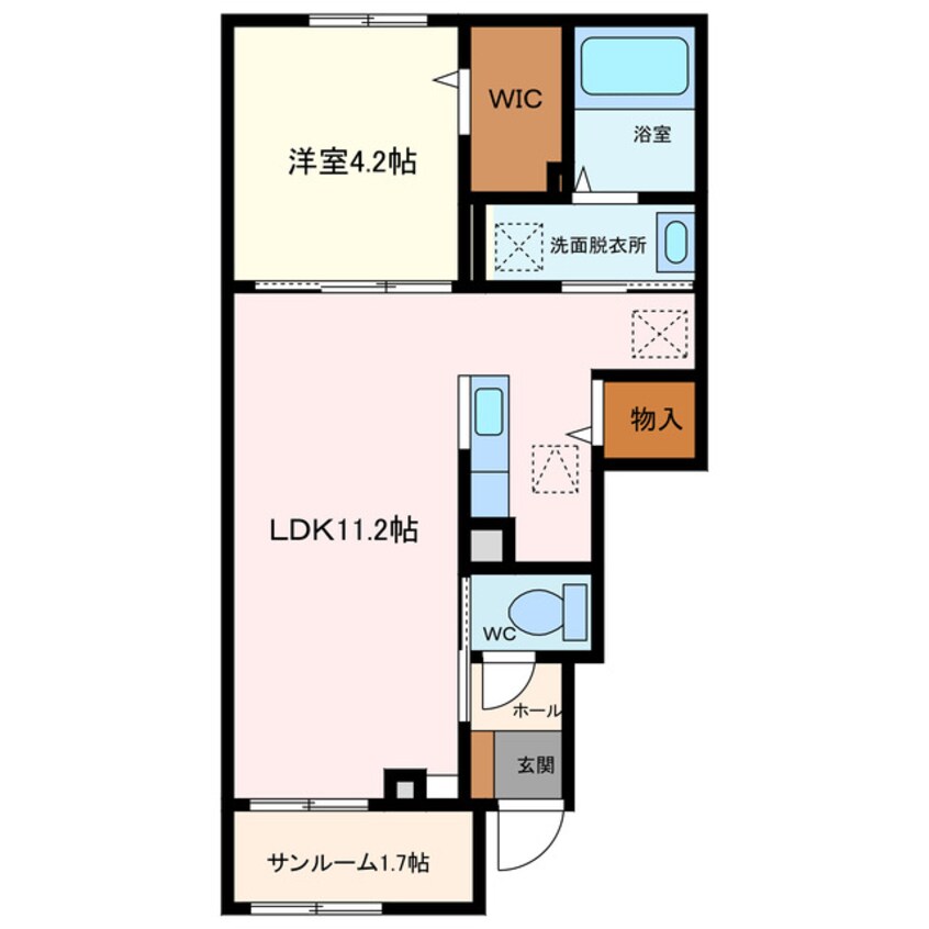 間取図 ゼファー
