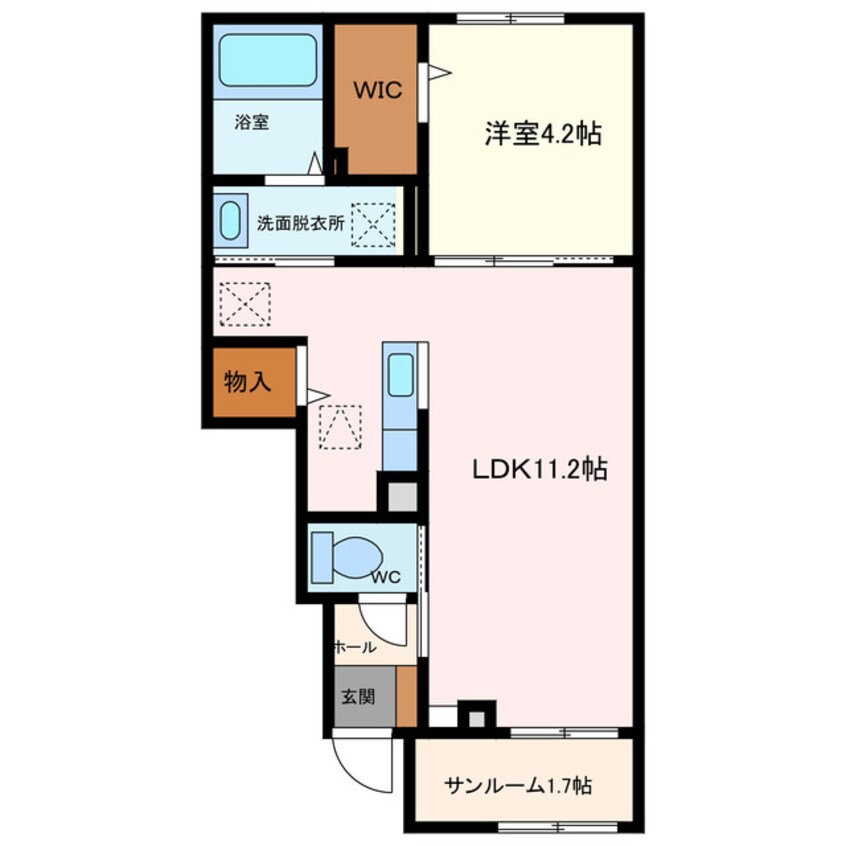 間取図 ゼファー