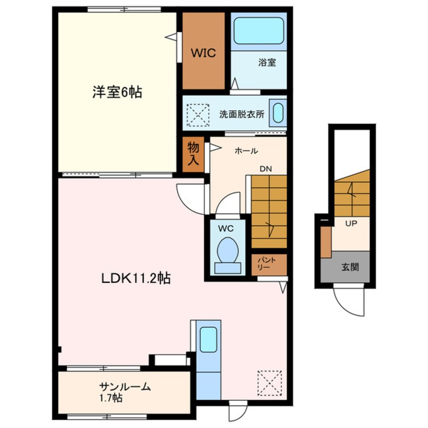間取図 ゼファー