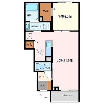 間取図 ラ・パーチェ　Ⅰ