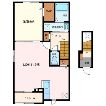 間取図 ラ・パーチェ　Ⅰ