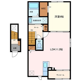 間取図 ラ・パーチェ　Ⅰ