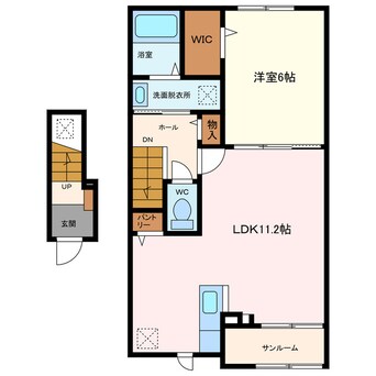 間取図 ラ・パーチェ　Ⅰ