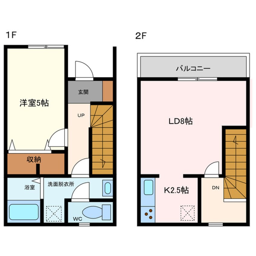 間取図 リーブルファイン成岩東町
