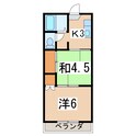 カトルセゾンⅡの間取図