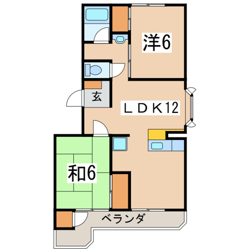 間取図 グリーンハイム